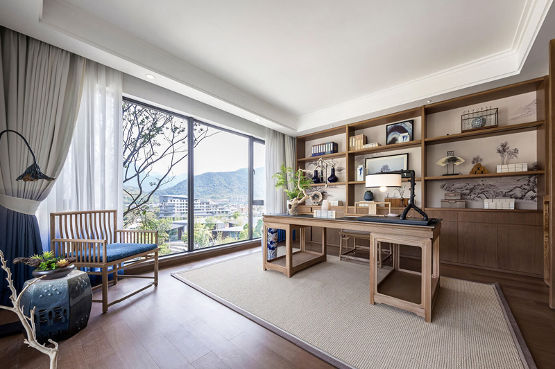 中式客厅装修案例