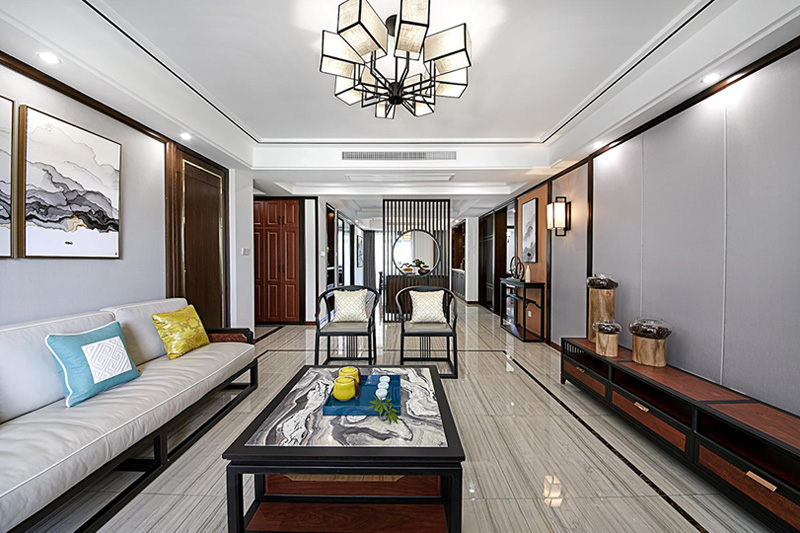 自建房新中式装修案例