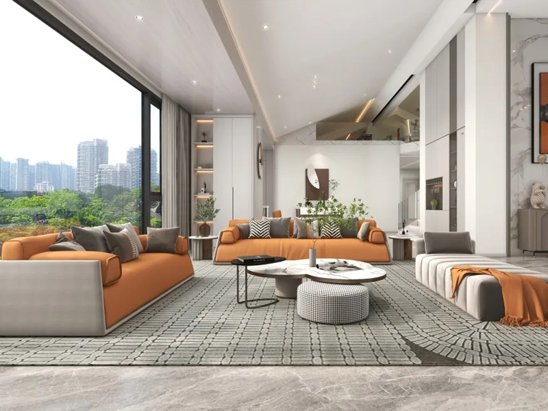 意式轻奢风格效果图